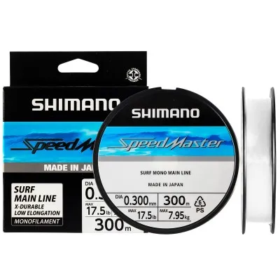 Монофилно влакно Shimano Speedmaster Surf, Grey, 300 м