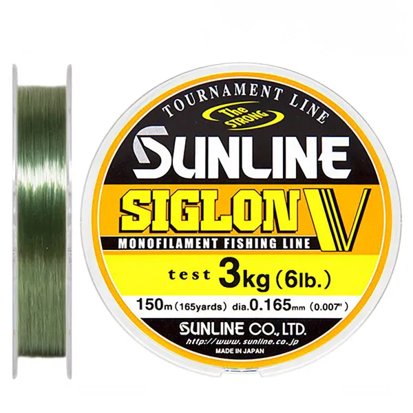 Монофилно влакно Sunline Siglon V, 150 м — снимка 4