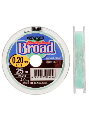 Монофилно влакно за поводи Owner Broad Line, 25 м
