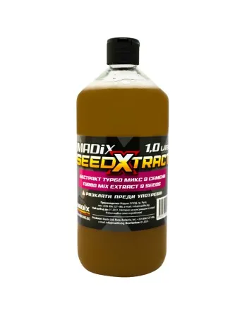 Течен атрактант - екстракт от 9 семена Madix Seed Xtract, 1 л, Turbo Mix