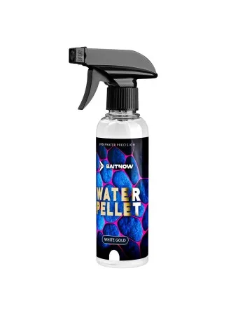 Спрей атрактор за фидер Mikado Baitnow Water Pellet, 250 мл, White Gold