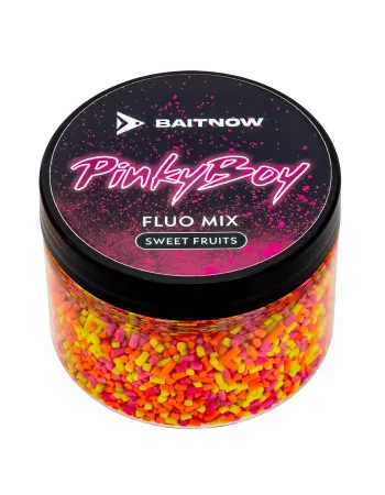 Ароматна добавка за фидер и метод фидер Mikado Baitnow Fluo Mix, 150 мл, Pinky Boy