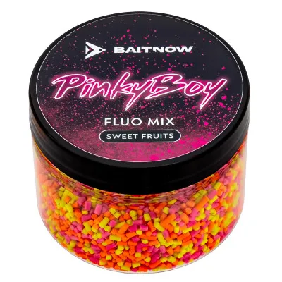 Ароматна добавка за фидер и метод фидер Mikado Baitnow Fluo Mix, 150 мл, Pinky Boy
