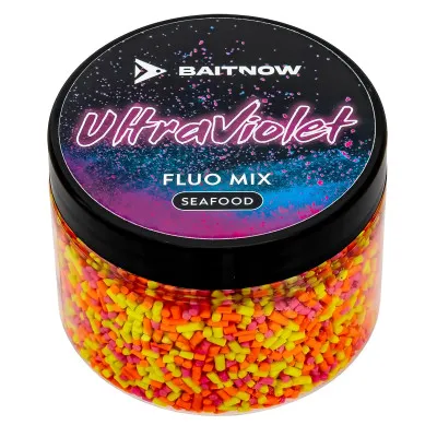 Ароматна добавка за фидер и метод фидер Mikado Baitnow Fluo Mix, 150 мл, Ultra Violet