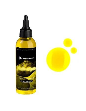 Пушещ атрактант за метод фидер Mikado Baitnow Double Dose Liquid, 100 мл, Yellow Spin