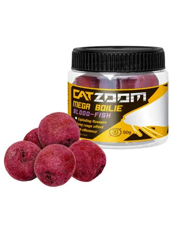 Протеинови топчета за сом Cat Zoom Mega Boilie Blood-Fish, 30 мм