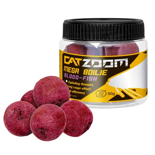 Протеинови топчета за сом Cat Zoom Mega Boilie Blood-Fish, 30 мм