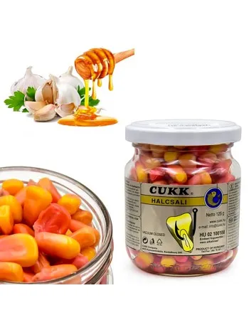 Царевица за риболов Cukk, аромат Чесън и Мед