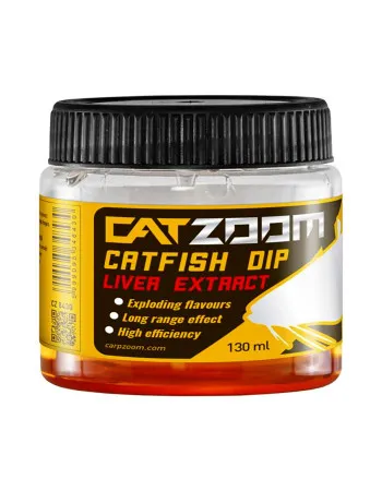 Дип за сом Cat Zoom Catfish Dip, Liver Extract, 130 мл