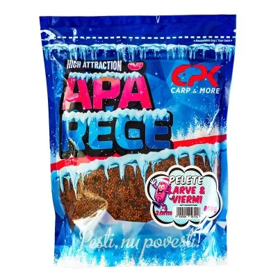 Микропелети за студена вода CPK Apa Rece Pelete, 2 мм, 800 г, Larve & Viermi, Вердевас-Червеи