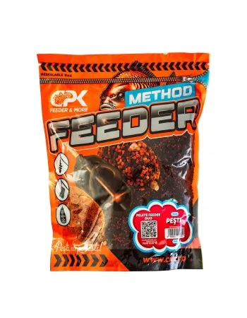 Микропелети за фидер CPK Method Feeder Pellets, 2 мм, 800 г, Peste, Риба
