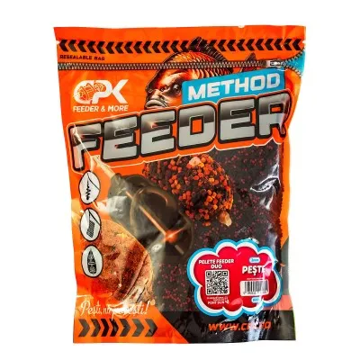 Микропелети за фидер CPK Method Feeder Pellets, 2 мм, 800 г, Peste, Риба