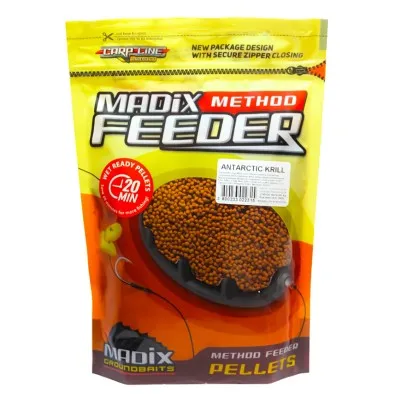Овлажнени микропелети Madix Wet Ready Method Feeder Pellets, 500 г, Antarctic Krill