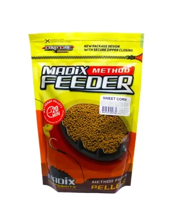 Овлажнени микропелети Madix Wet Ready Method Feeder Pellets, 500 г, Sweet Corn