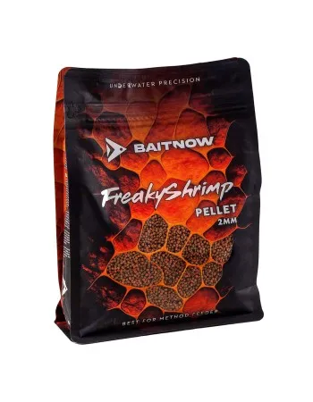 Метод фидер пелети Mikado Freaky Shrimp 2 мм, 800 г