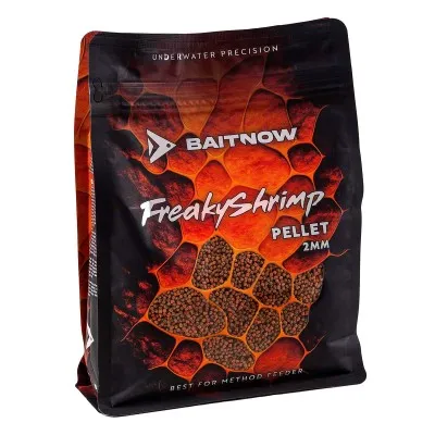 Метод фидер пелети Mikado Freaky Shrimp 2 мм, 800 г