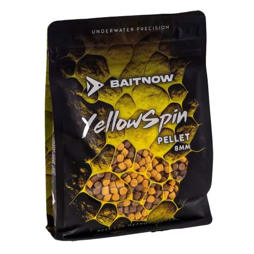 Фидер пелети Mikado Yellow Spin 8 мм, 800 г