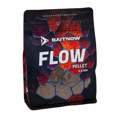 Микропелети за фидер Mikado Baitnow Method Feeder Pellet, 2.8мм, 800г, Flow
