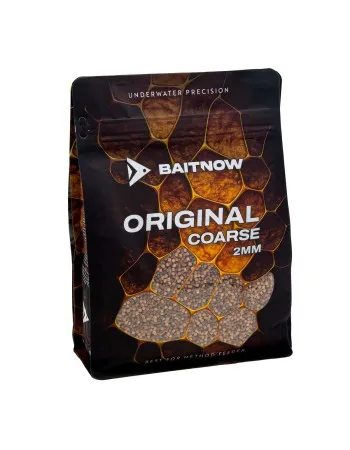 Микропелети за фидер Mikado Baitnow Method Feeder Pellet, 2мм, 800г, Original Coarse