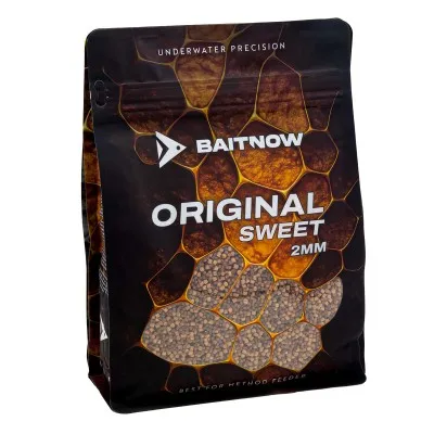 Микропелети за фидер Mikado Baitnow Method Feeder Pellet, 2мм, 800г, Original Sweet