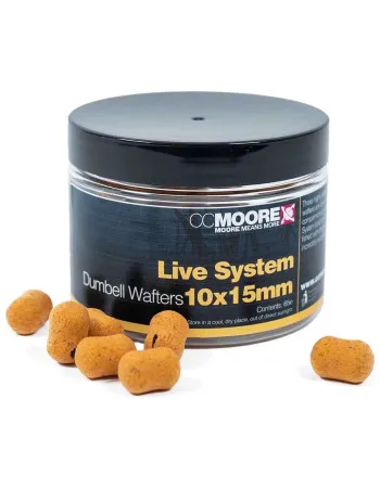 Вафтери CC Moore Live System Dumbell Wafters 10x15 мм
