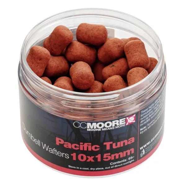 Вафтери CC Moore Pacific Tuna Dumbell Wafters 10x15 мм — снимка 2