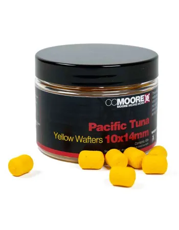 Вафтери CC Moore Pacific Tuna Yellow Dumbell Wafters 10x14 мм