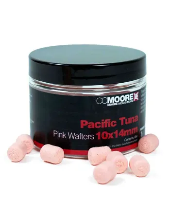 Вафтери CC Moore Pacific Tuna Pink Dumbell Wafters 10x14 мм