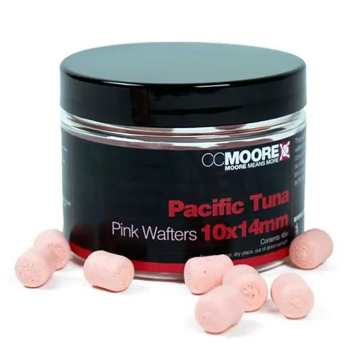 Вафтери CC Moore Pacific Tuna Pink Dumbell Wafters 10x14 мм