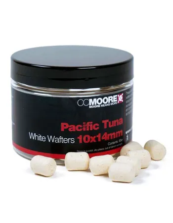 Вафтери CC Moore Pacific Tuna White Dumbell Wafters 10x14 мм
