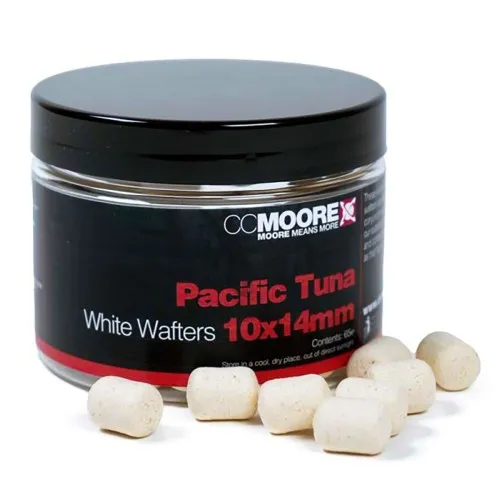 Вафтери CC Moore Pacific Tuna White Dumbell Wafters 10x14 мм