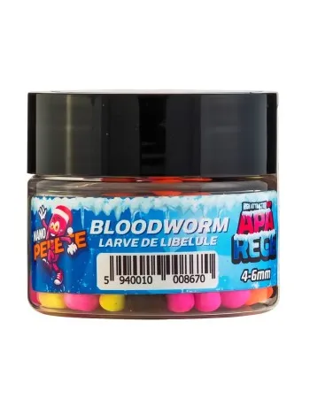 Плаващи дъмбели за студена вода CPK Apa Rece Pop-Up Nano Pelete, 4-6 мм, Bloodworm