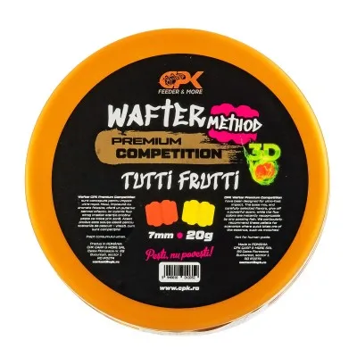 Балансирани пушещи дъмбели CPK Competition Method Wafter 3D, 7 мм, 20 г, Tutti Frutti