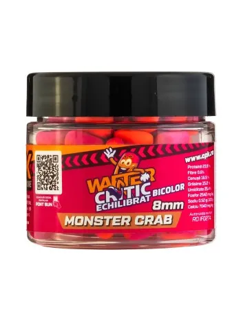 Балансирани двуцветни дъмбели CPK Wafter Critic, Bicolor, 8 мм, Monster Crab