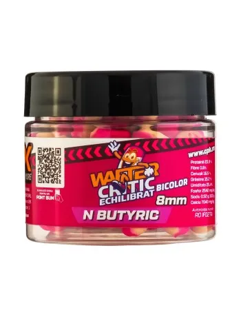 Балансирани двуцветни дъмбели CPK Wafter Critic, Bicolor, 8 мм, N-Butyric