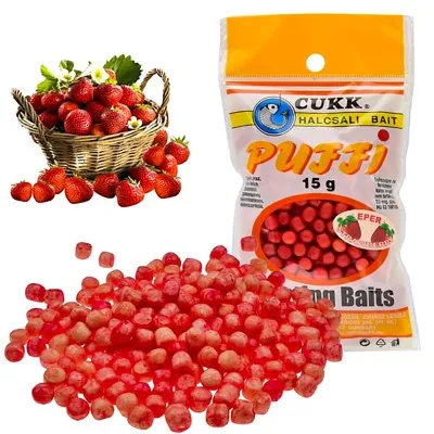 Пуканки за риболов Cukk Puffi, 15 г, Ягода