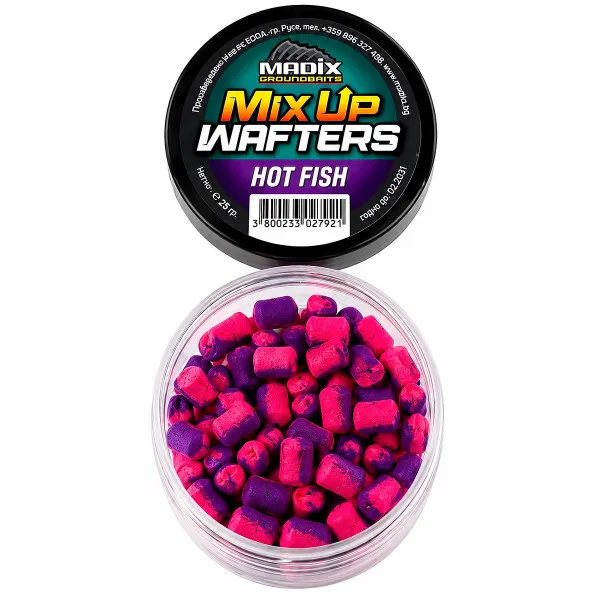 Балансирани дъмбели Madix Mix Up Wafters, 5-8-10 мм, Hot Fish — снимка 1