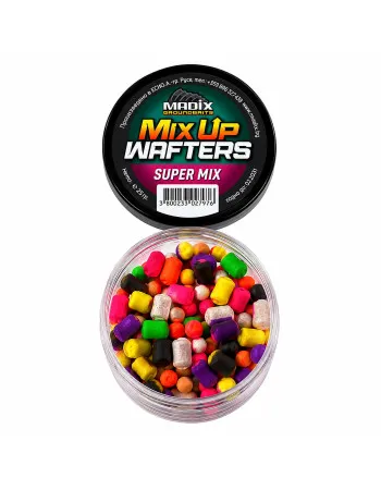 Балансирани дъмбели Madix Mix Up Wafters, 5-8-10 мм, Super Mix