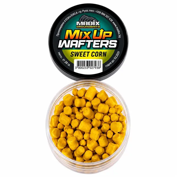 Балансирани дъмбели Madix Mix Up Wafters, 5-8-10 мм, Sweet Corn — снимка 1