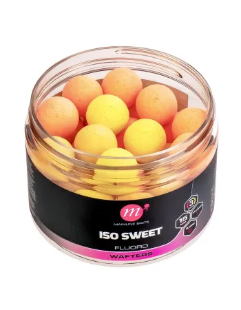 Балансирани топчета Mainline Fluoro Wafters, 15 мм, Iso Sweet