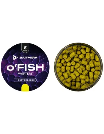 Балансирани дъмбели Mikado Baitnow OFish Wafters, 8мм, N-Butyric & Corn