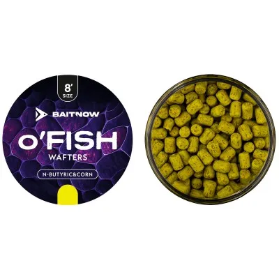 Балансирани дъмбели Mikado Baitnow OFish Wafters, 8мм, N-Butyric & Corn