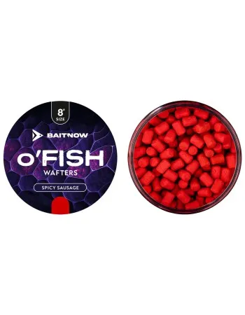 Балансирани дъмбели Mikado Baitnow OFish Wafters, 8мм, Spicy Sausage