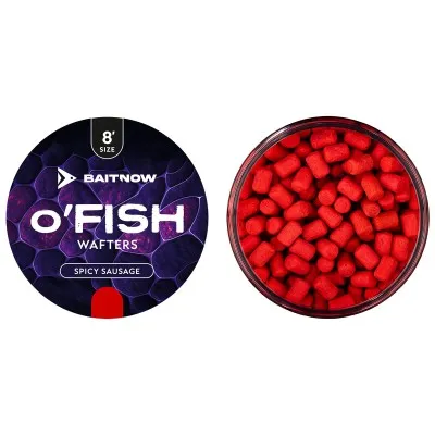Балансирани дъмбели Mikado Baitnow OFish Wafters, 8мм, Spicy Sausage