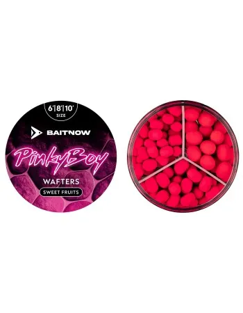 Балансирани дъмбели Mikado Baitnow Pinky Boy Wafters, 6-8-10мм, Sweet Fruits