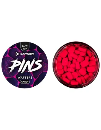 Балансирани дъмбели Mikado Baitnow Pins Wafters, 8х12мм, Candy