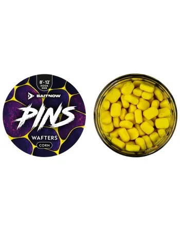 Балансирани дъмбели Mikado Baitnow Pins Wafters, 8х12мм, Corn