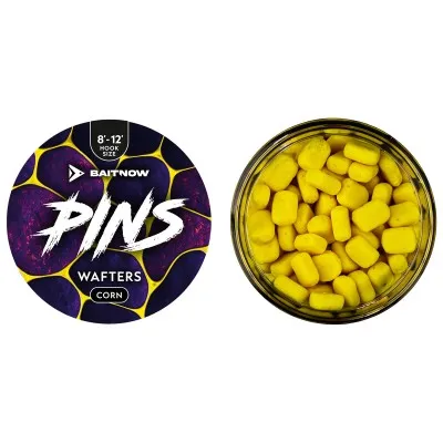 Балансирани дъмбели Mikado Baitnow Pins Wafters, 8х12мм, Corn