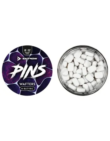 Балансирани дъмбели Mikado Baitnow Pins Wafters, 8х12мм, N-Butyric