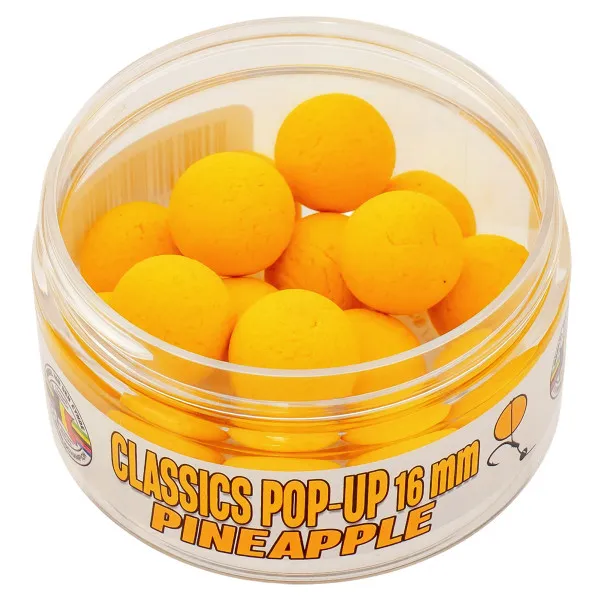 Плаващи топчета за шаран VDE Classics Pop-Up, 16 мм, Pineapple — снимка 2